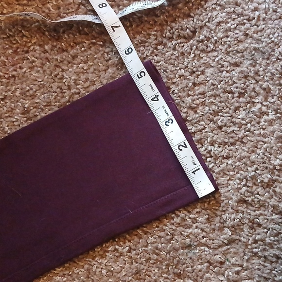 DKNY purple stretch jeggins size small - Picture 15 of 15
